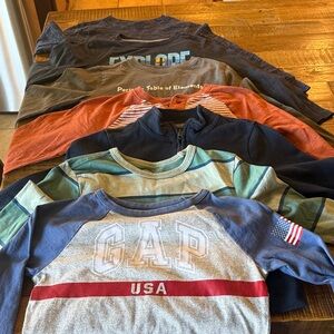 Kids Long Sleeve Tee Shirt Lot